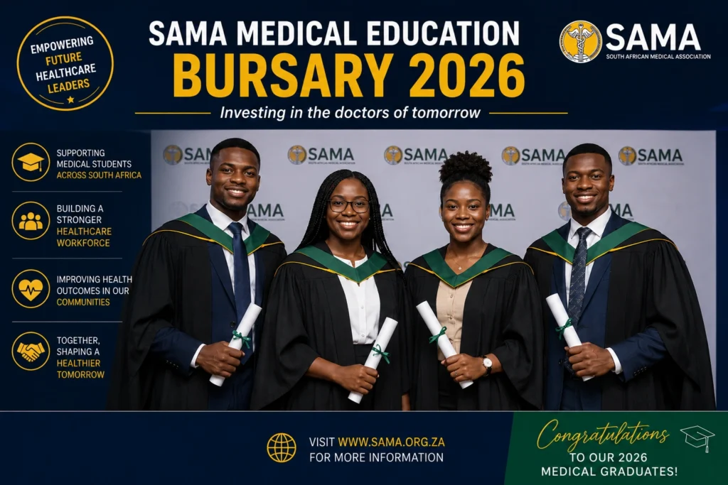 (SAMA) Medical Education Bursary 2026