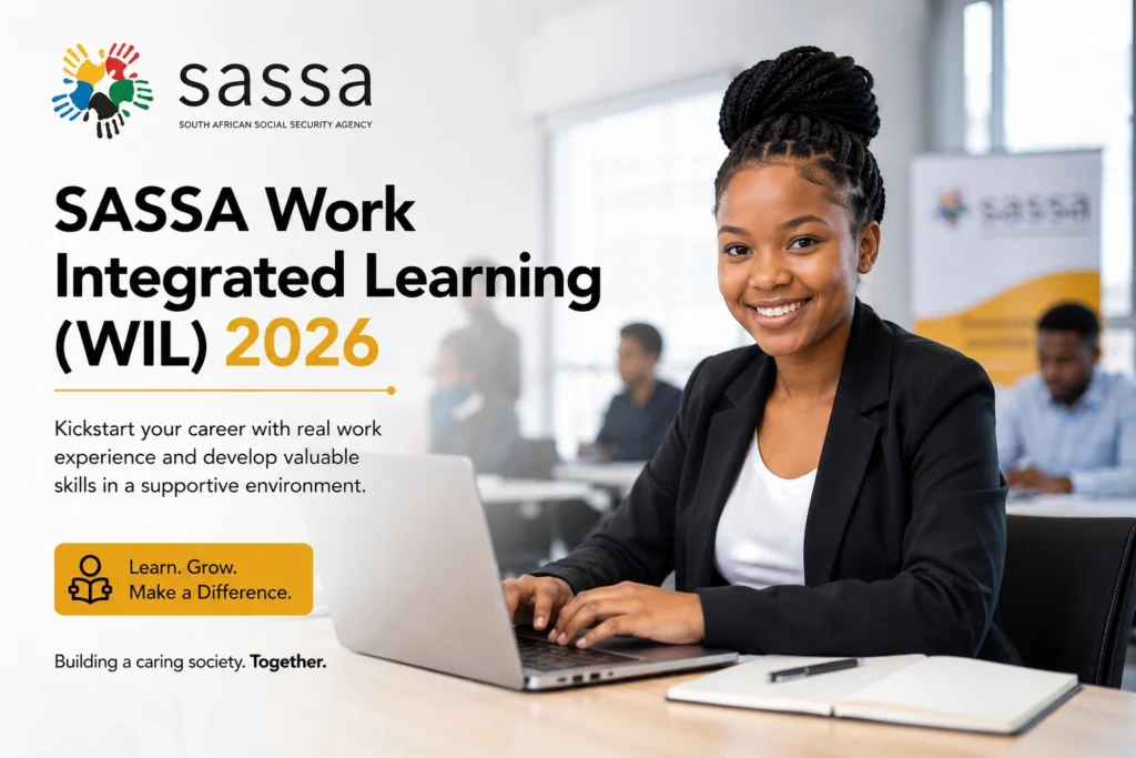 SASSA Work Integrated Learning (WIL) 2026