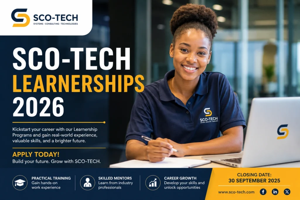 SCO-TECH Learnerships 2026