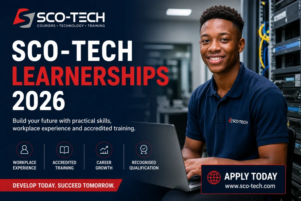 SCO-TECH Learnerships 2026 SCO-TECH Learnerships 2026