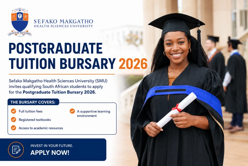 (SMU) Postgraduate Tuition Bursary 2026