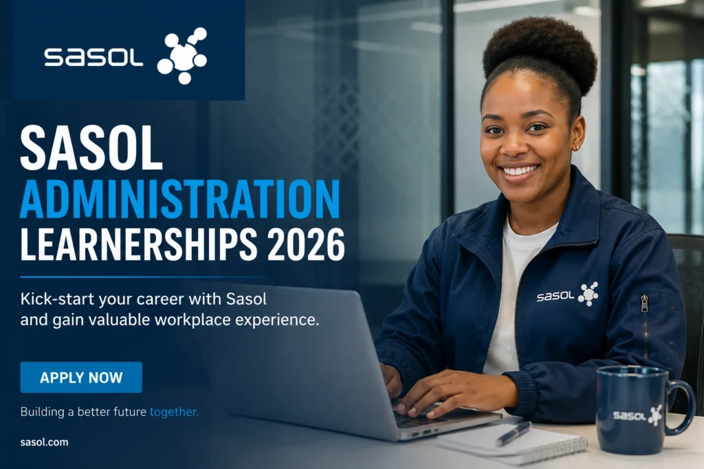 Sasol Administration Learnerships 2026 