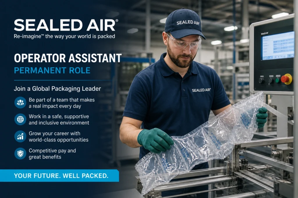 Sealed Air as an Operator Assistant Sealed Air as an Operator Assistant