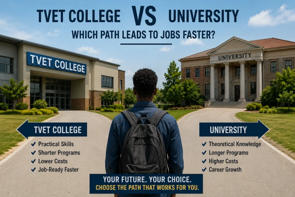 TVET College vs University: Which Path Leads to Jobs