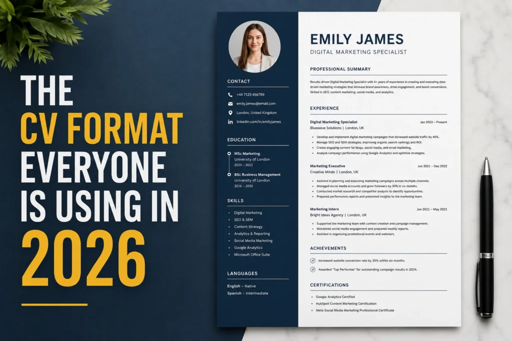 The CV Format Everyone Is Using in 2026