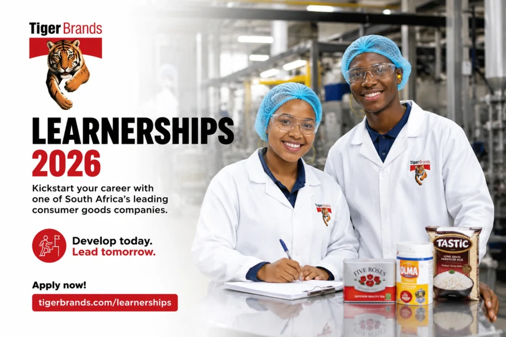 Tiger Brands Learnerships 2026 Tiger Brands: Learnerships 2026