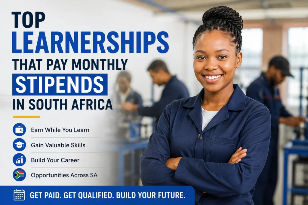 Top Learnerships That Pay Monthly Stipends