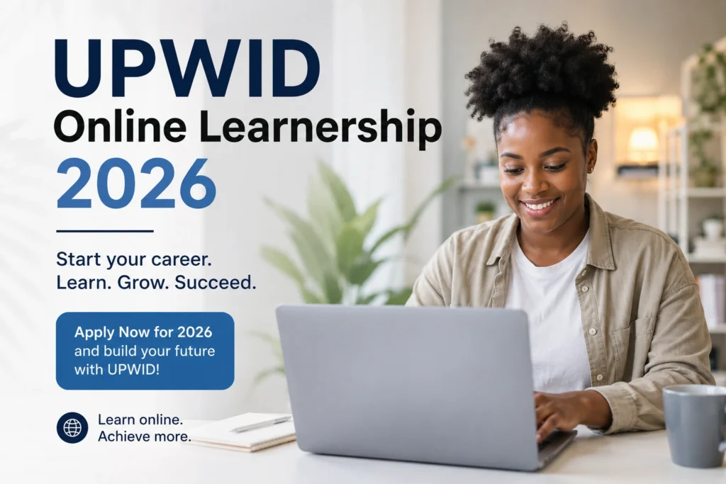 UPWID Online Learnership 2026 UPWID Online Learnership 2026