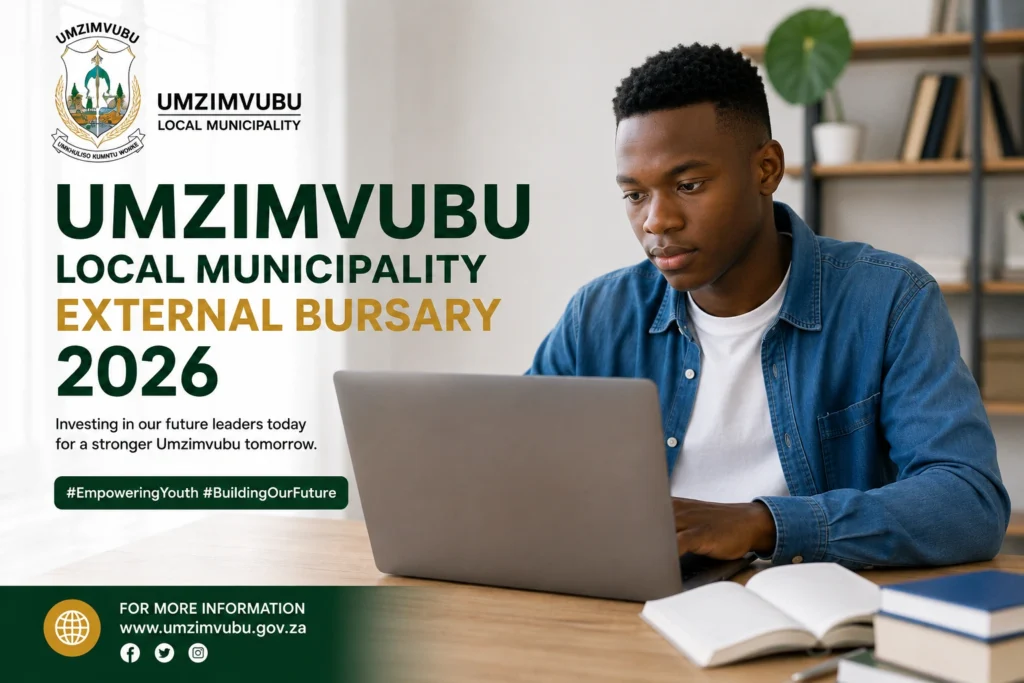 Umzimvubu Local Municipality External Bursary 2026