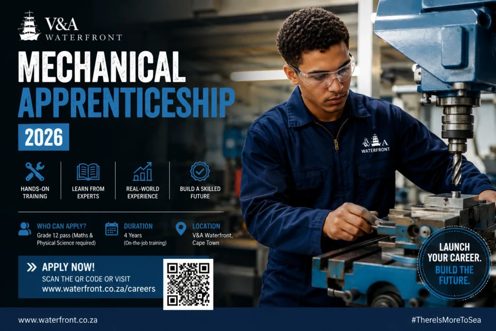 V&A Waterfront Mechanical Apprenticeship 2026