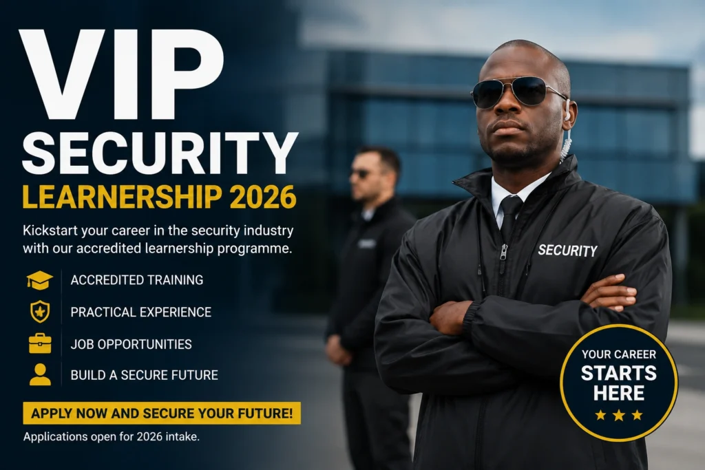VIP Security Learnership 2026 VIP Security Learnership 2026