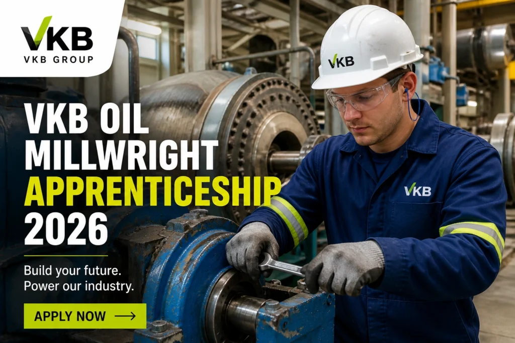 VKB Oil Millwright Apprenticeship 2026