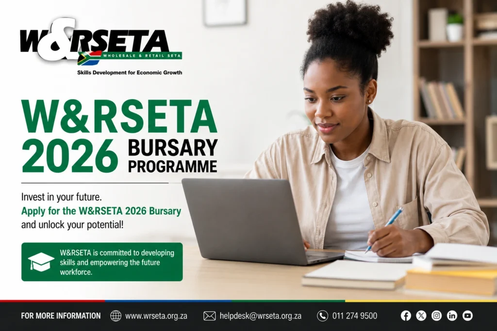 W&RSETA 2026 Bursary W&RSETA 2026 Bursary