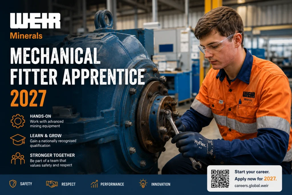 Weir Minerals Mechanical Fitter Apprentice