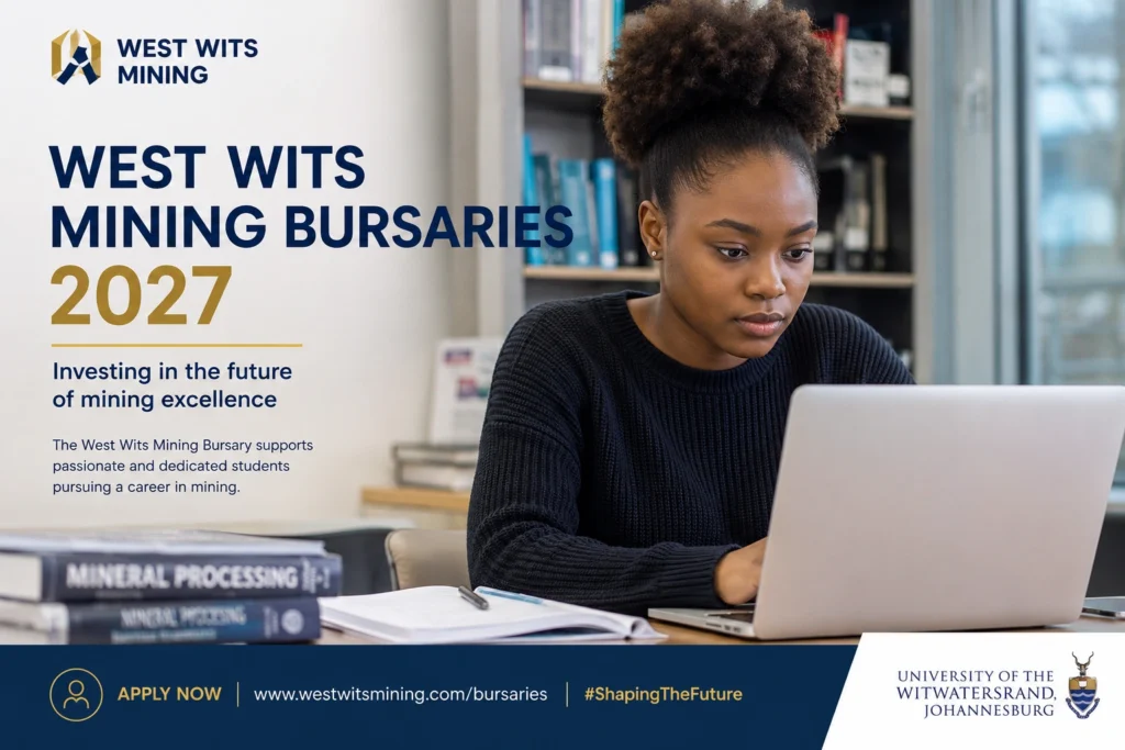 West Wits Mining Bursaries 2027