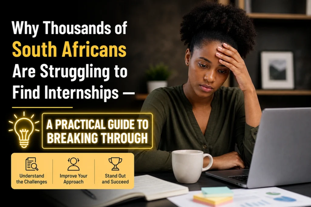 Why Thousands of South Africans Are Struggling to Find Internships