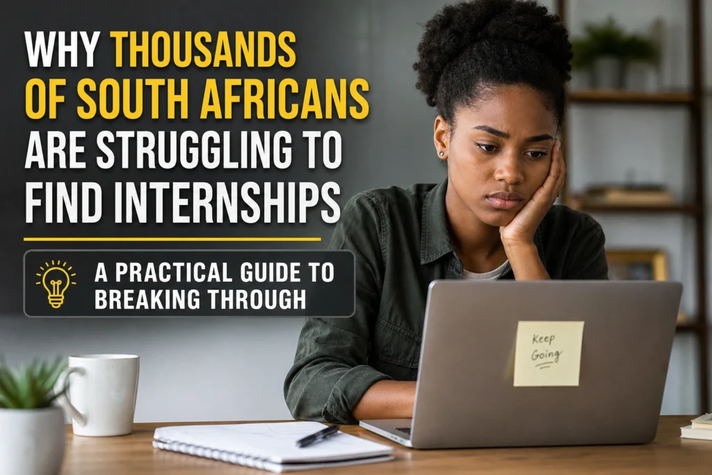 Why Thousands of South Africans Are Struggling to Find Internships