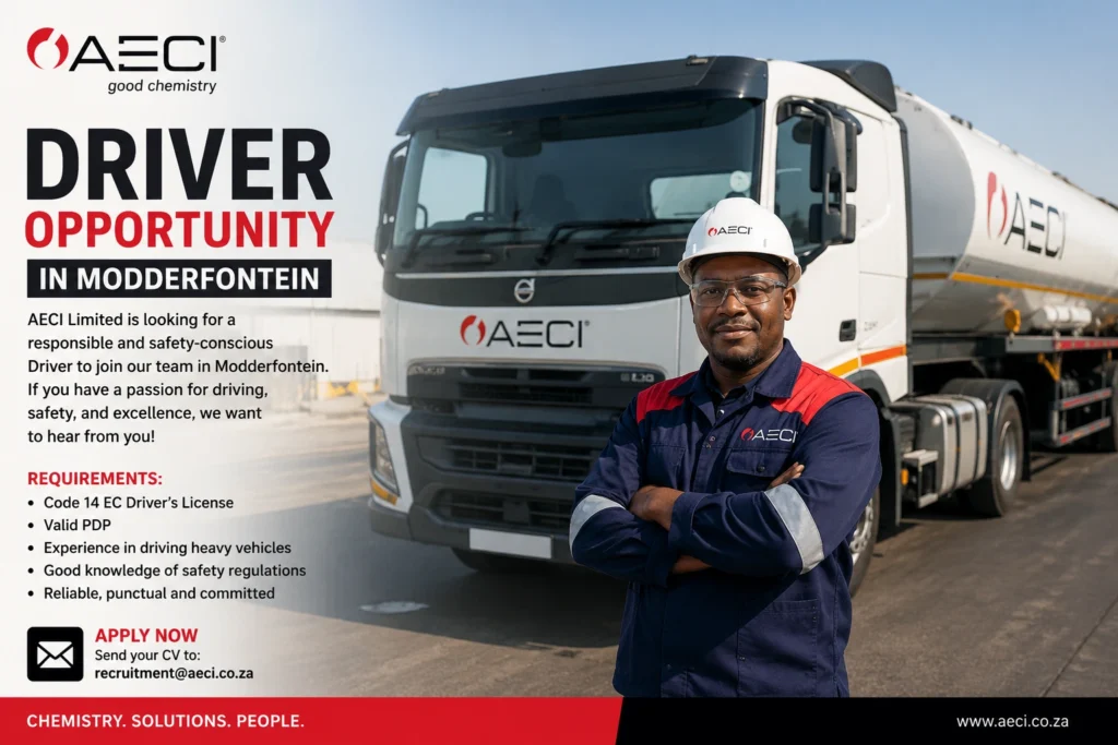 AECI Limited Driver Opportunity