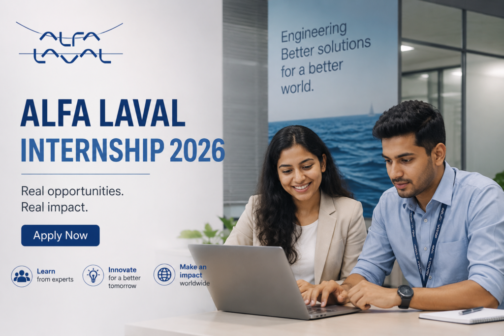 Alfa Laval Internship 2026