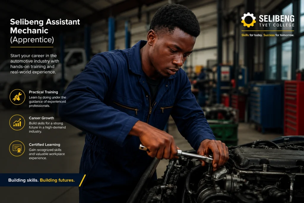 Assistant Mechanic (Apprentice) Assistant Mechanic (Apprentice)