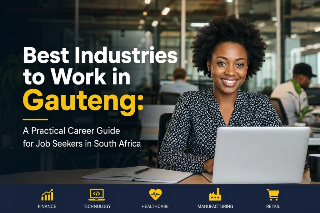 Best Industries to Work in Gauteng Best Industries to Work in Gauteng