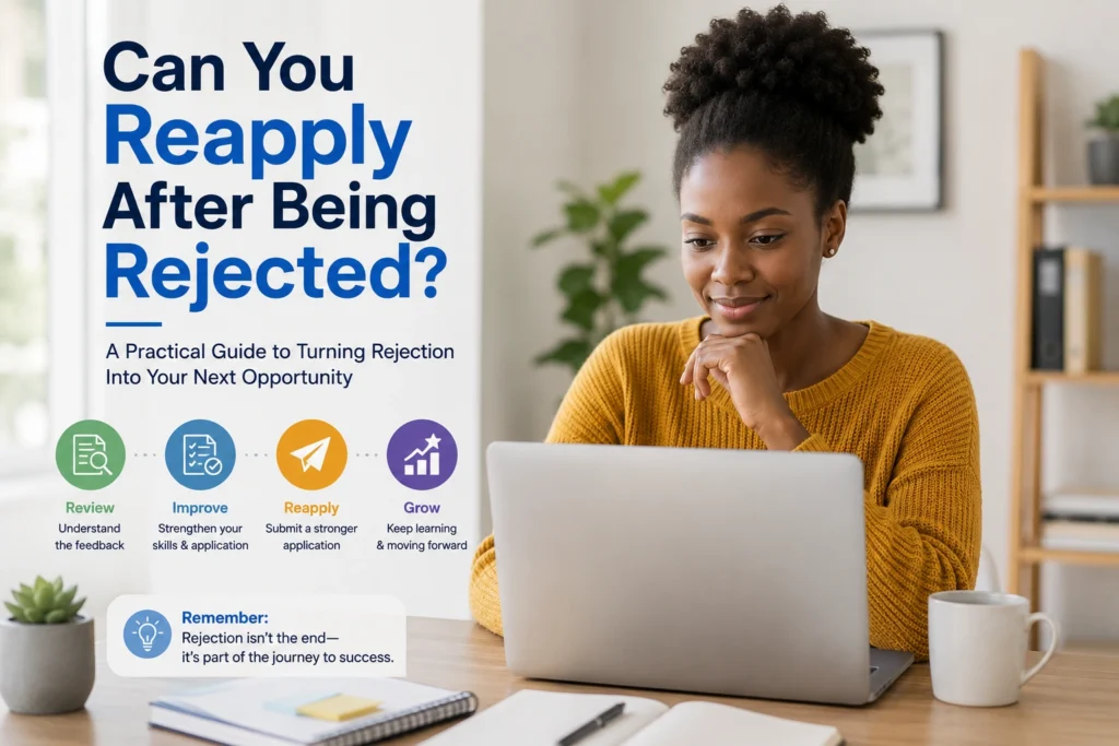 Can You Reapply After Being Rejected