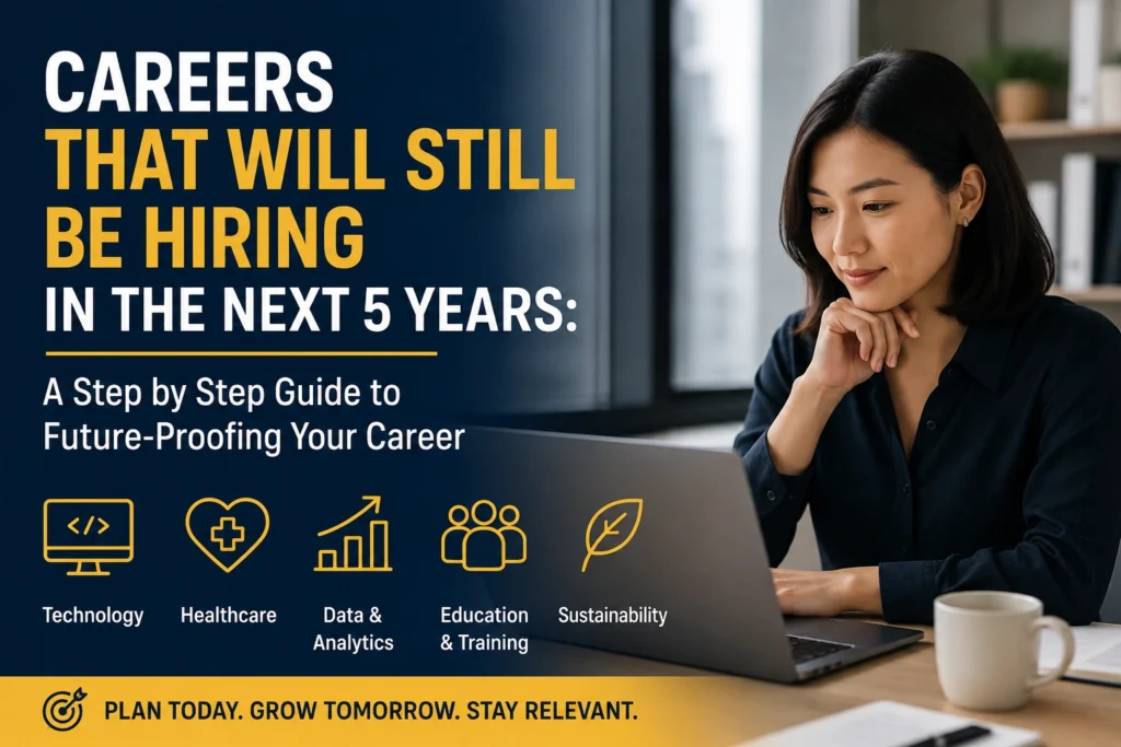 Careers That Will Still Be Hiring in the Next 5 Years