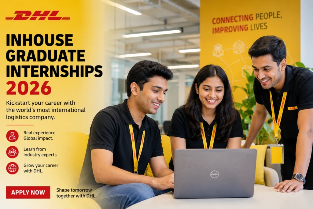 DHL Inhouse Graduate Internships 2026 DHL Inhouse Graduate Internships 2026