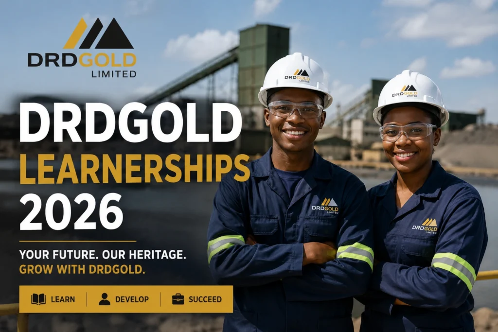 DRDGOLD Learnerships 2026 DRDGOLD Learnerships 2026
