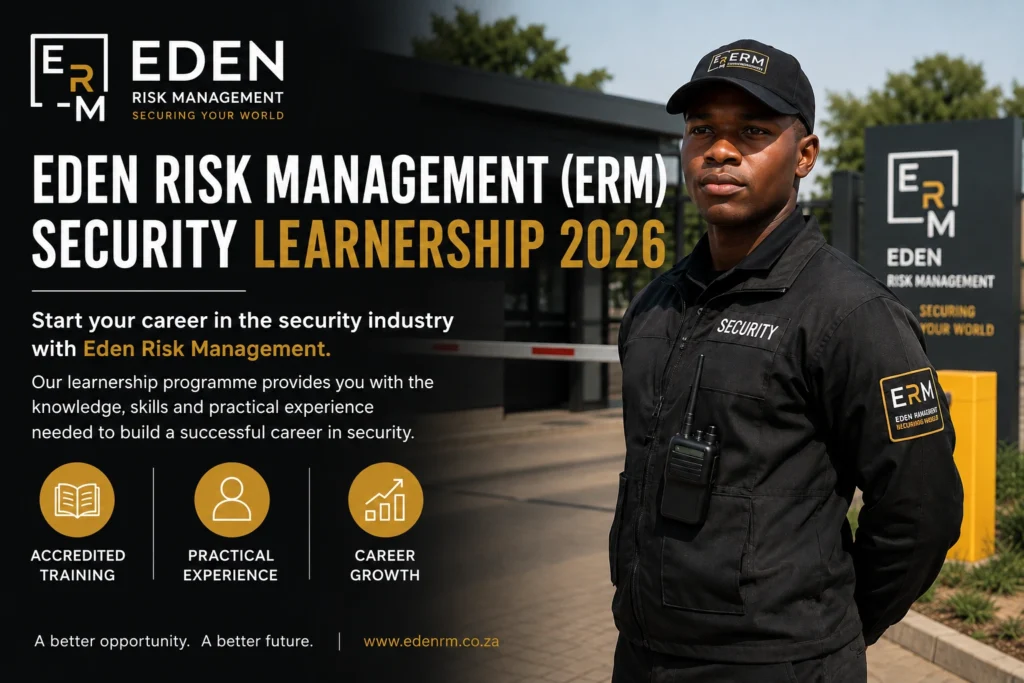 (ERM) Security Learnership 2026 (ERM) Security Learnership 2026