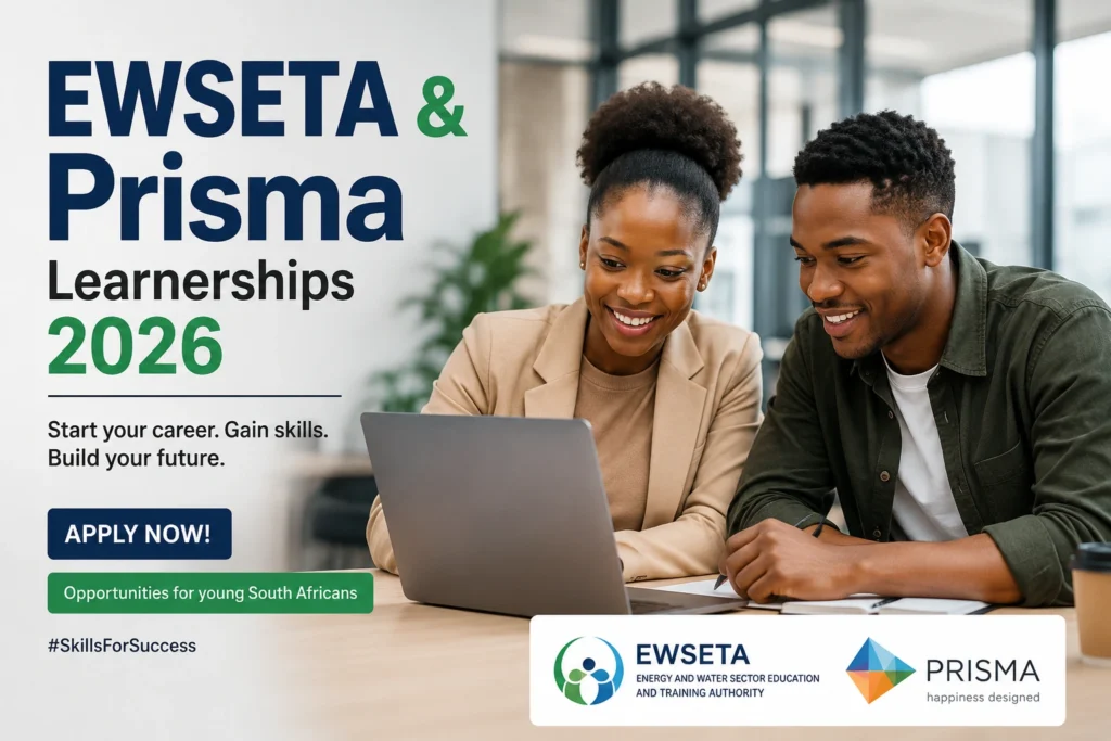 EWSETA & Prisma Learnerships 2026