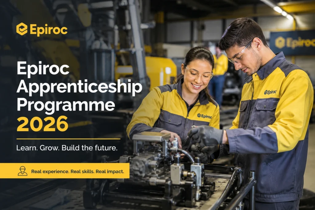 Epiroc Apprenticeship Programme 2026