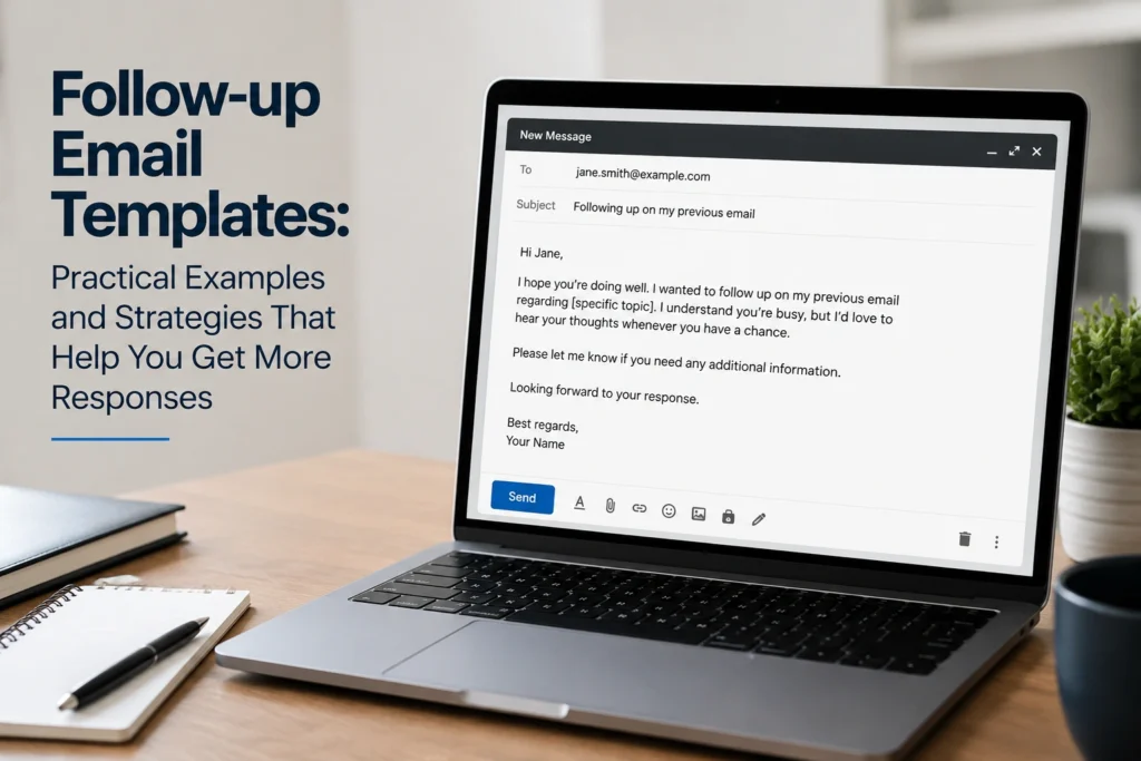 Follow-up email templates Follow-up email templates