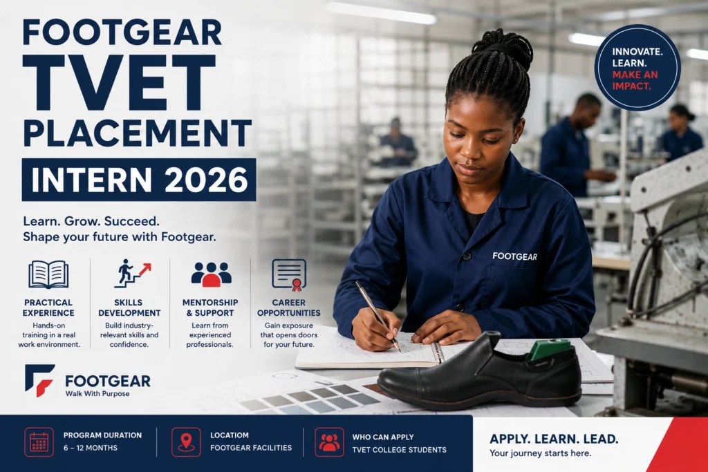 Footgear TVET Placement Intern 2026