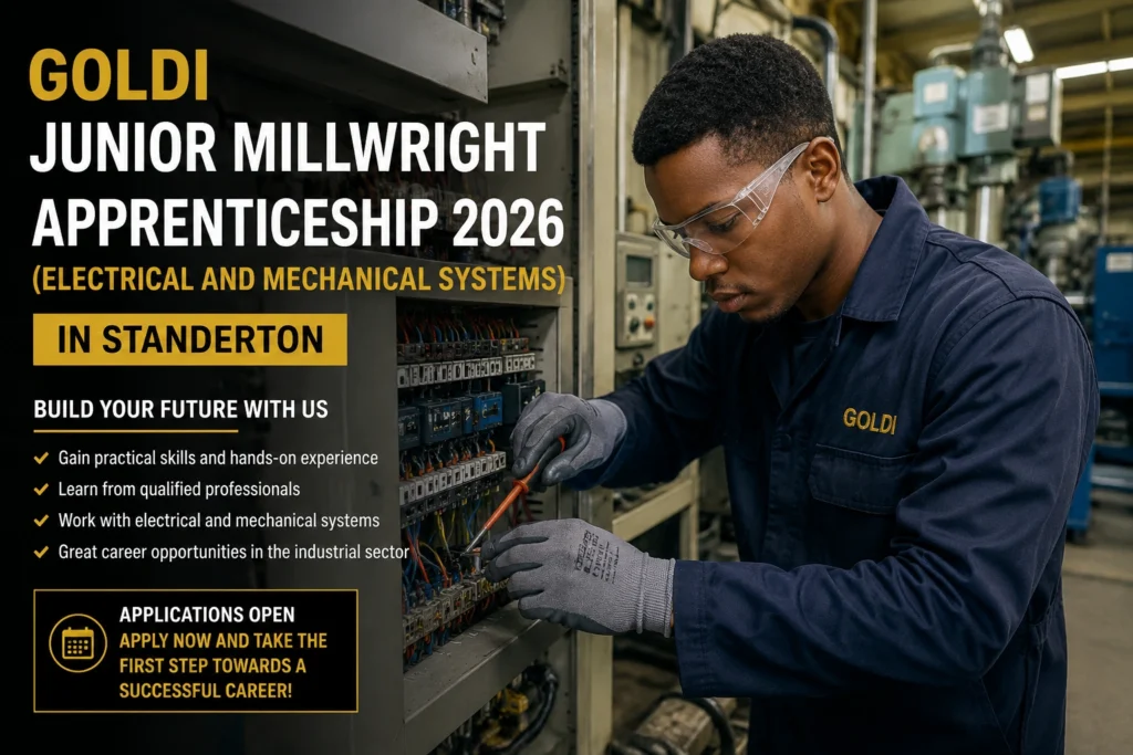 Goldi Junior Millwright Apprenticeship 2026