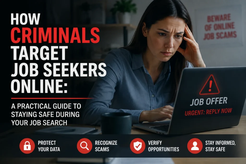 How Criminals Target Job Seekers Online How Criminals Target Job Seekers Online