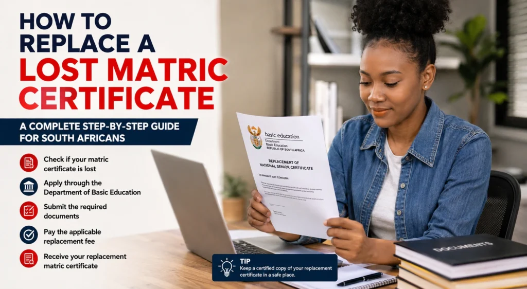 How to Replace a Lost Matric Certificate