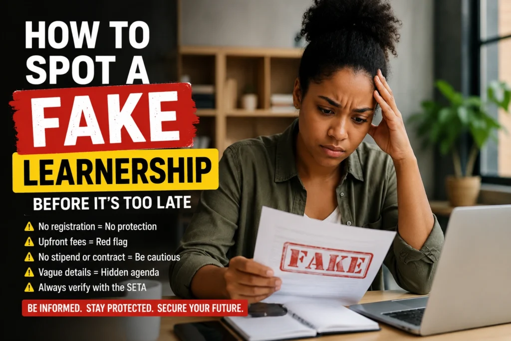How to Spot a Fake Learnership