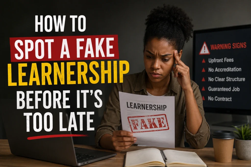 How to Spot a Fake Learnership