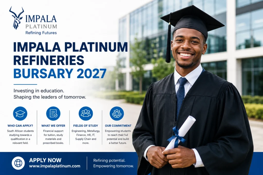 Impala Platinum Refineries Bursary 2027