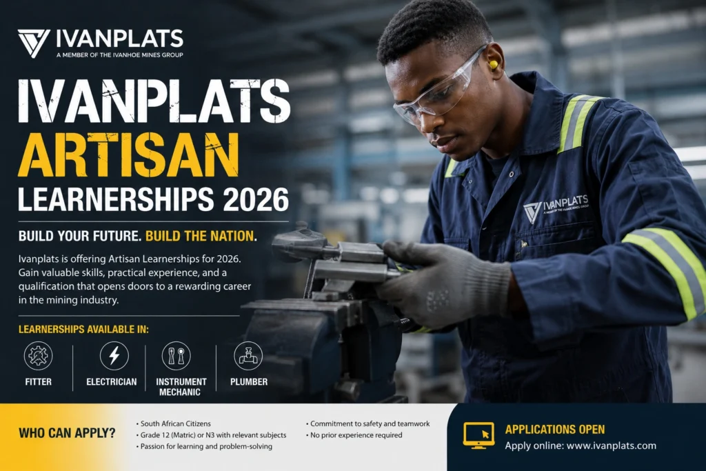 Ivanplats artisan learnerships 2026