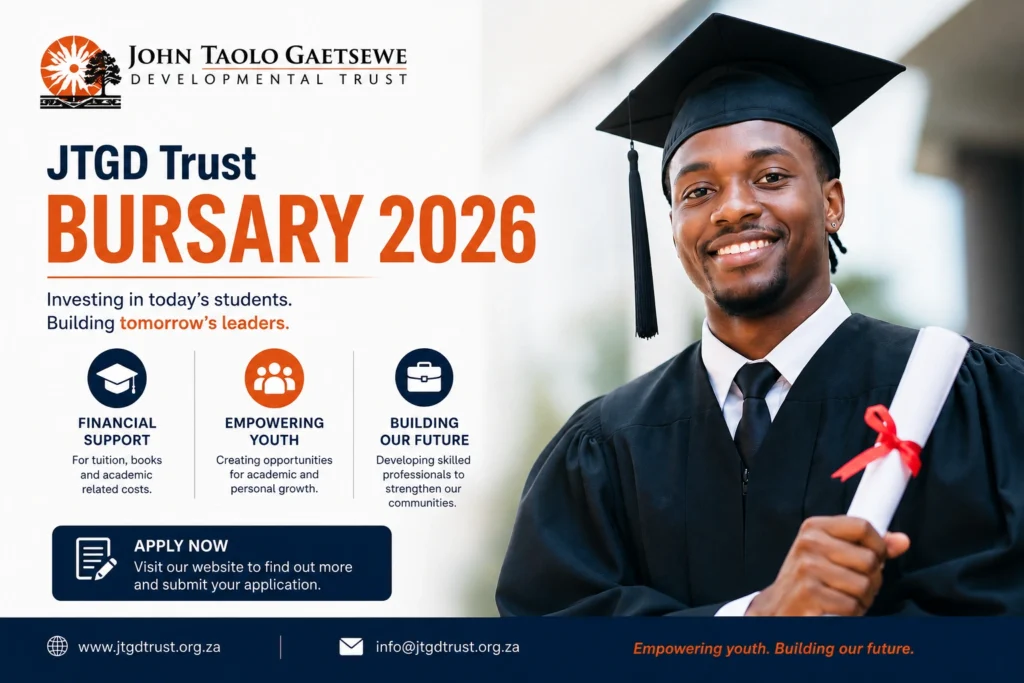 (JTGD) Trust Bursary 2026