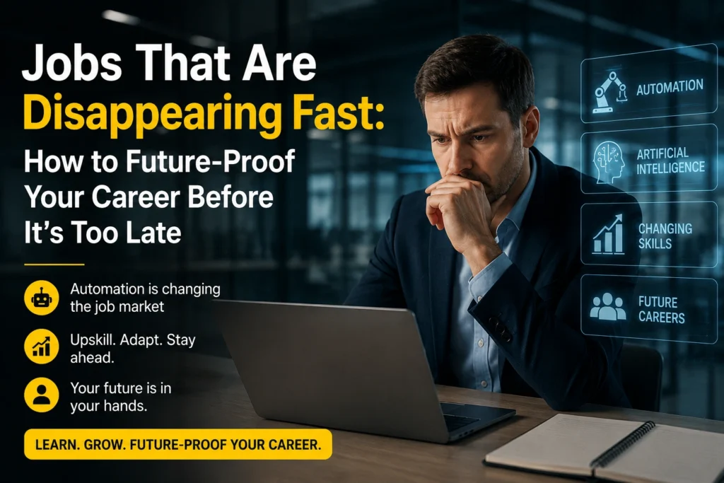 Jobs That Are Disappearing Fast