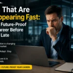 Jobs That Are Disappearing Fast
