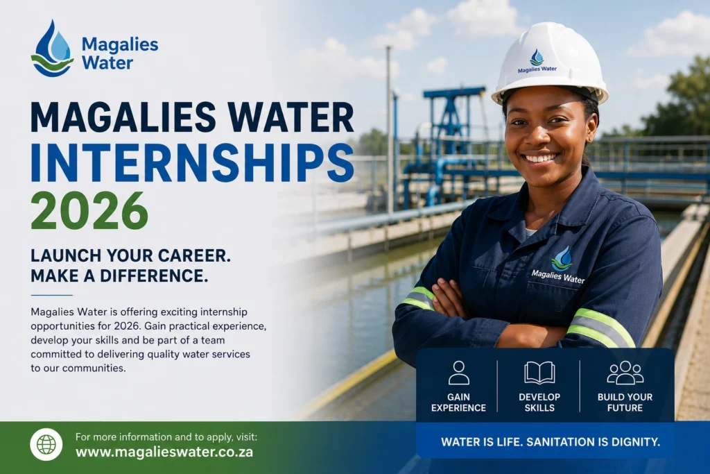 Magalies Water Internships 2026 Magalies Water Internships 2026