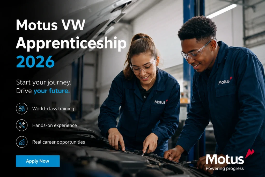 Motus VW Apprenticeship 2026