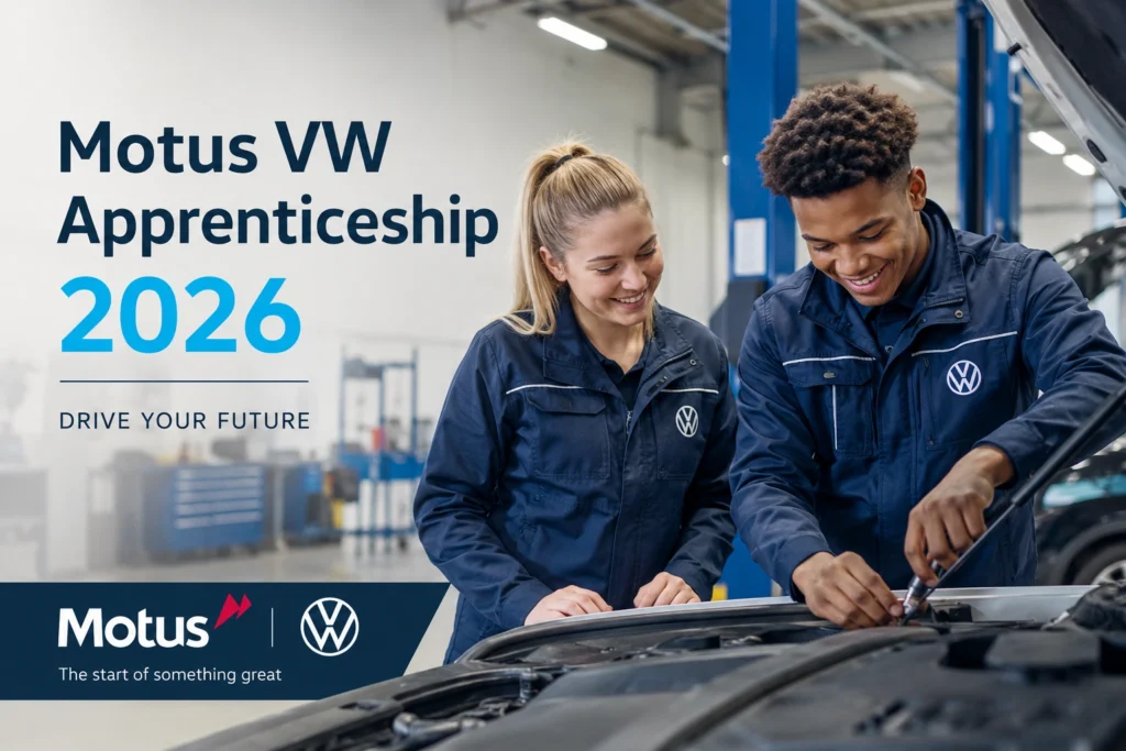 Motus VW Apprenticeship 2026 Motus VW Apprenticeship 2026