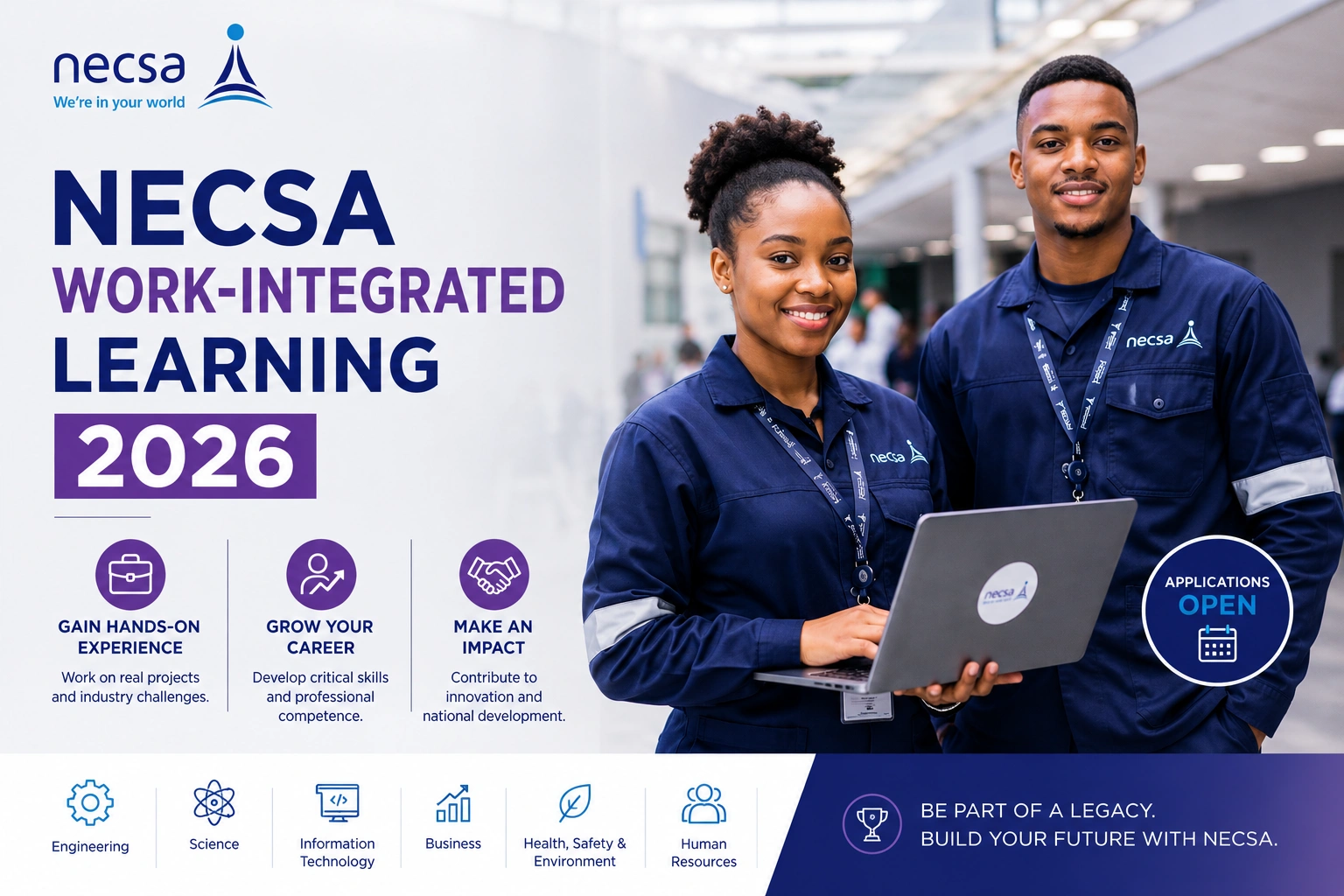Necsa Work-Integrated Learning 2026 Now Open! Your Launchpad into the ...