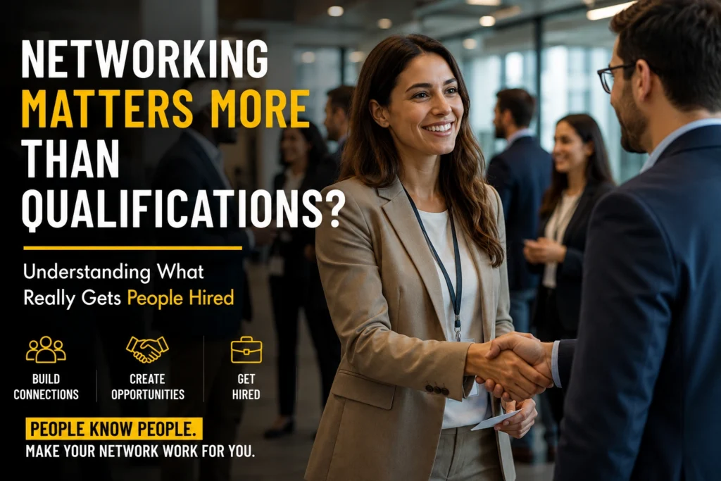 Networking Matters More Than Qualifications