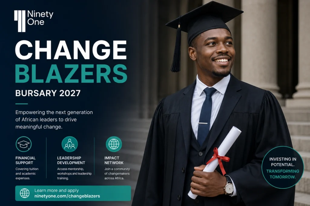 Ninety One Changeblazers Bursary 2027